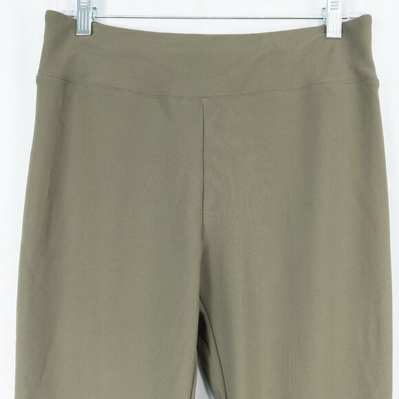 Boston Proper Beyond Travel Pull On Stretch Pants Womens Small Long Olive Green - Picture 12 of 16